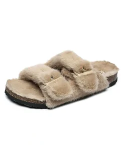 UGG Australian Shepherd Myla Slides in Beige