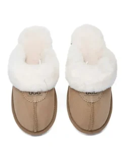 UGG Australian Shepherd Scuff Waffle Slipper in Chestnut