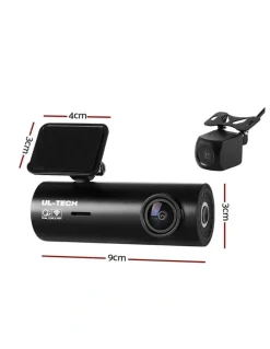UL-Tech Hidden Front Dash Camera 4K in Black