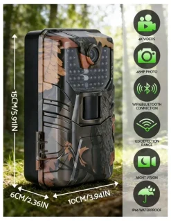 UL-Tech 4K WiFi Trail Camera 48MP 0.2s in Multi