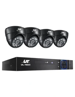 UL-Tech 1080P Security System 4CH DVR With 4 CCTV Camera