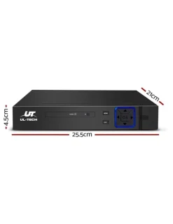 UL-Tech UL-tech 8 Channel DVR 1080P 5in1 CCTV Video Recorder
