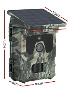 UL-Tech UL-tech Solar Trail Camera 4K 50MP Wildlife in Green