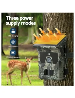 UL-Tech UL-tech Solar Trail Camera 4K 50MP Wildlife in Green