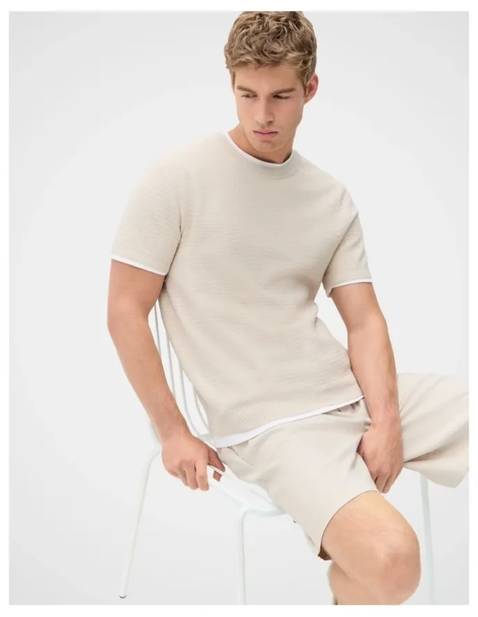 Unison Byron Knit T Shirt