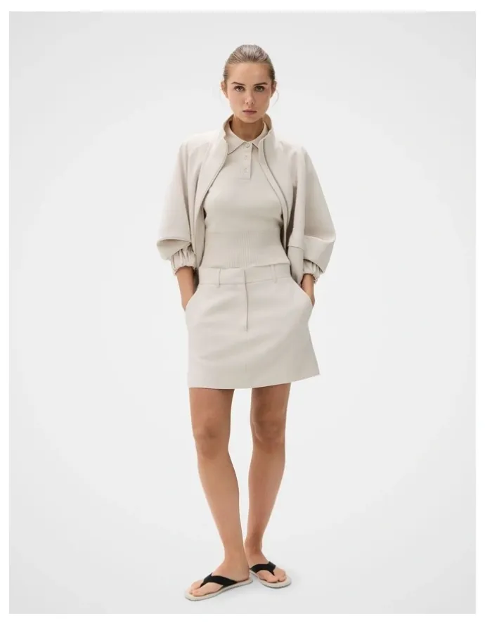 Unison Tailored Mini Skirt