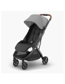 UPPAbaby UPPAbaby Minu V3 Stroller - Greyson (Charcoal / Carbon / Saddle Leather)