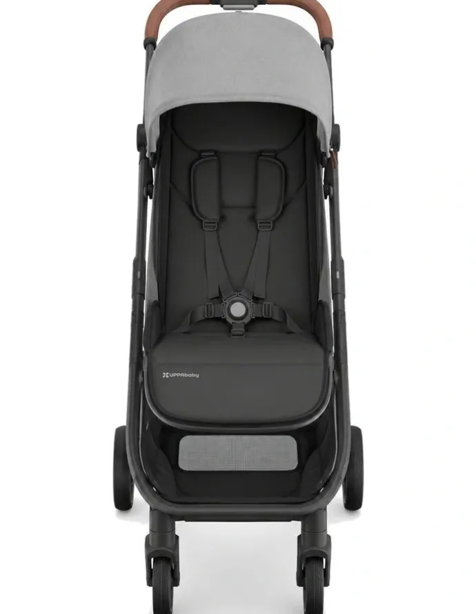 UPPAbaby UPPAbaby Minu V3 Stroller - Greyson (Charcoal / Carbon / Saddle Leather)