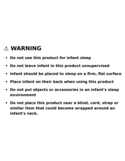 UPPAbaby UPPAbaby Mira Baby Bouncer - Charlie (Sand Melange / Black Chrome / Walnut Wood)