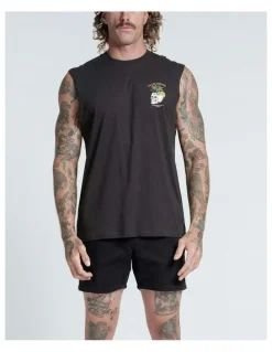 Vacancy Co Club Dread Tank in Charcoal
