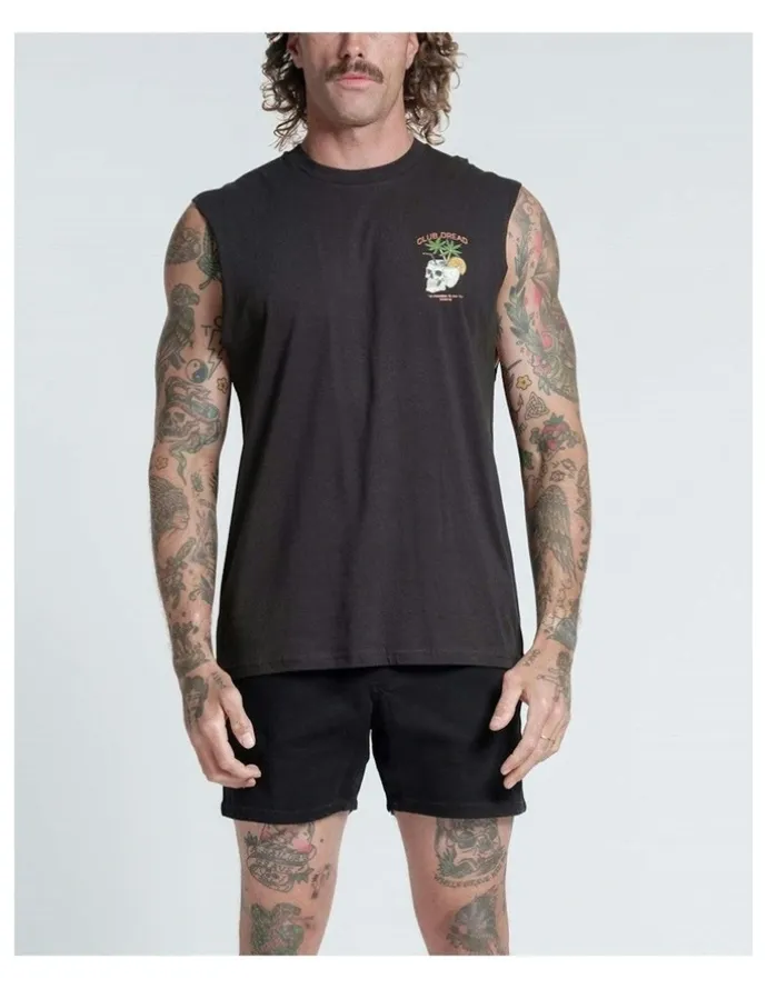 Vacancy Co Club Dread Tank in Charcoal