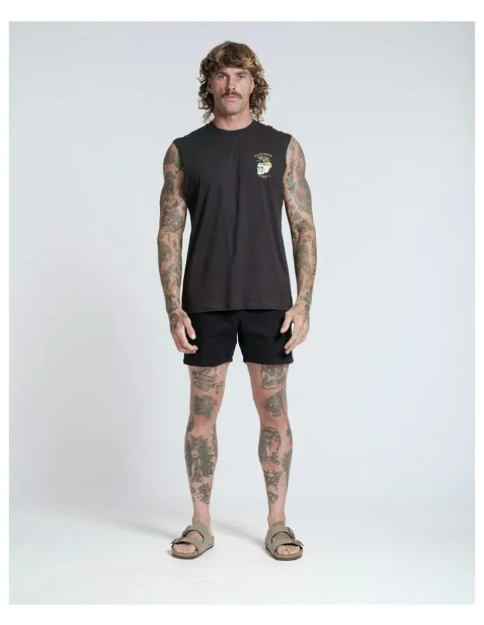 Vacancy Co Club Dread Tank in Charcoal