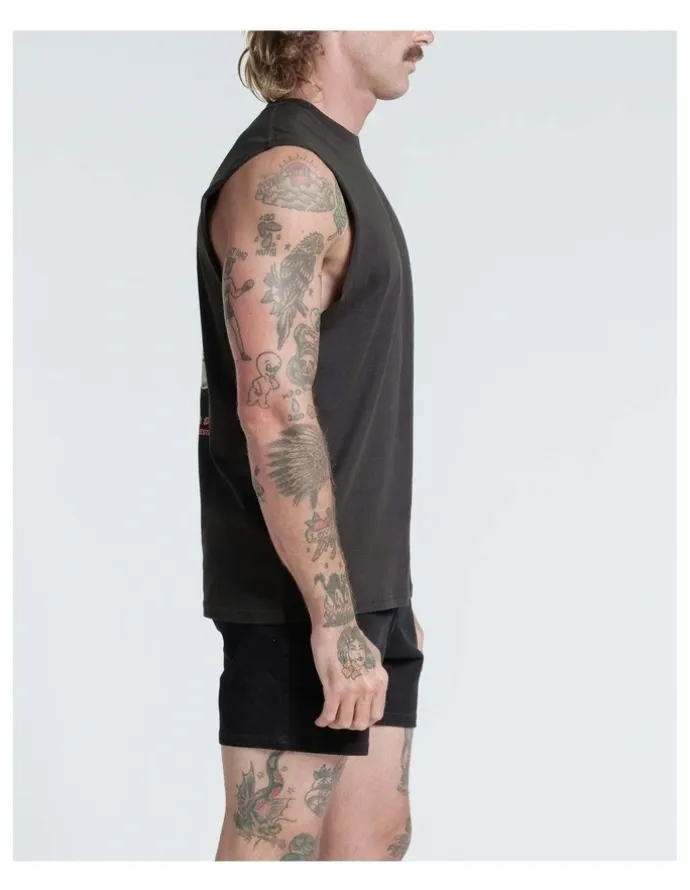 Vacancy Co Club Dread Tank in Charcoal