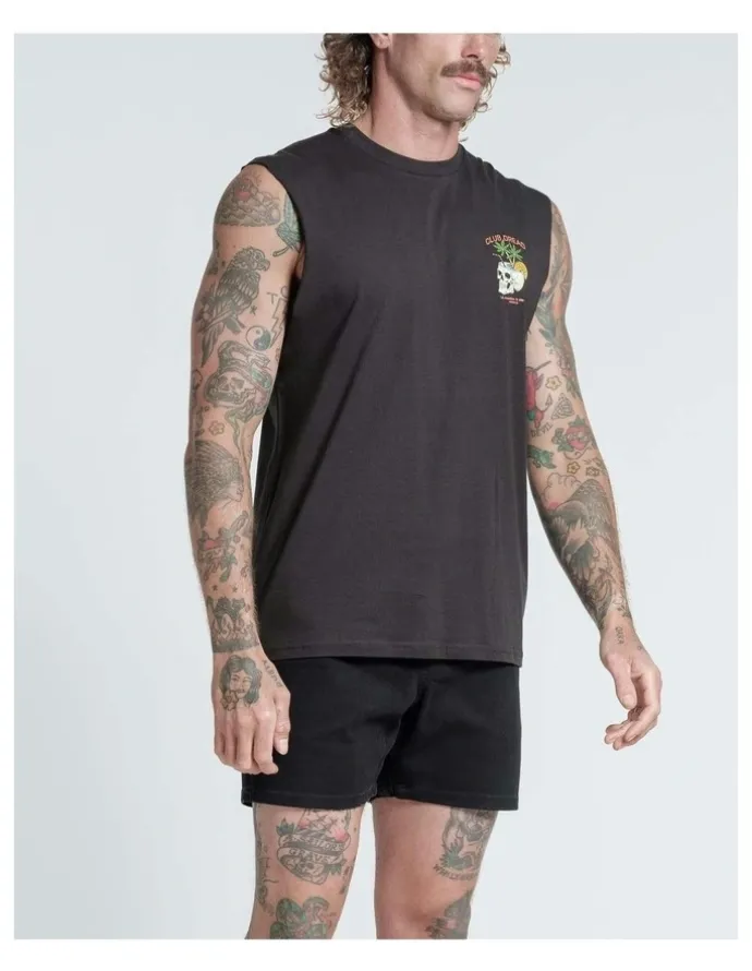 Vacancy Co Club Dread Tank in Charcoal