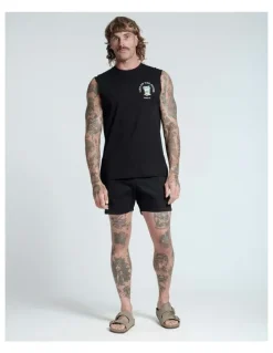 Vacancy Co Life On The Rocks Tank in Black