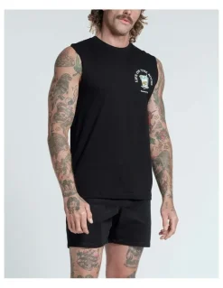 Vacancy Co Life On The Rocks Tank in Black