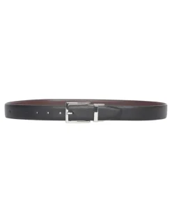 Van Heusen Pin Buckle Reversible Belt in Black/Brown