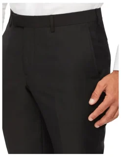 Van Heusen Slim Dinner Suit Pant in Black
