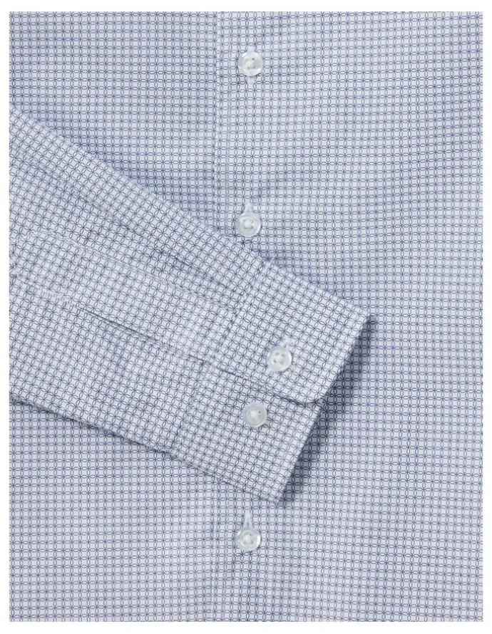 Van Heusen Youth Junior Fit Chain Print Shirt in White