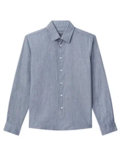 Van Heusen Youth Junior Fit Oxford Casual Shirt in Navy