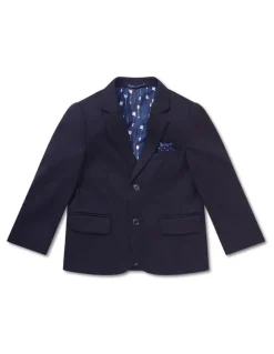 Van Heusen Youth Junior Fit Plain Stretch Twill Suit Jacket in Ink