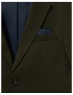 Van Heusen Youth Youth Fit Peach Twill Jacket in Green