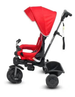 Vee Bee Explorer Reclining Kids Trike/Pram & Parent Handle 10-36m Red