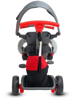 Vee Bee Explorer Reclining Kids Trike/Pram & Parent Handle 10-36m Red