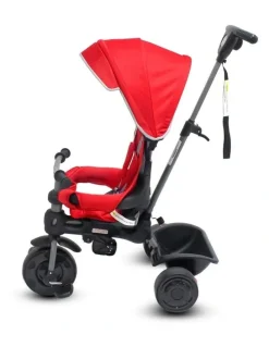 Vee Bee Explorer Reclining Kids Trike/Pram & Parent Handle 10-36m Red