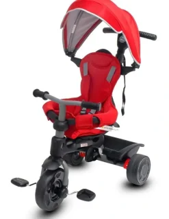 Vee Bee Explorer Reclining Kids Trike/Pram & Parent Handle 10-36m Red