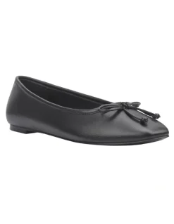 Verali Eugenie Ballet Flats in Black