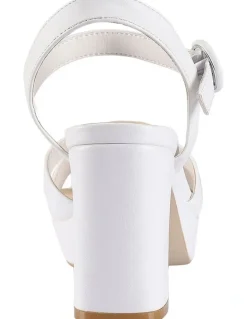 Verali Heppell Heels in Chalk