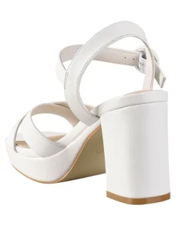 Verali Heppell Heels in Chalk