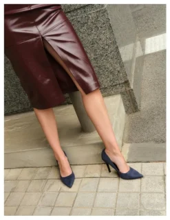 Verali Mikayla Stiletto Heel Pumps in Navy