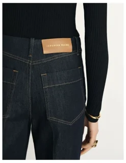 Veronika Maine Denim High Rise Cropped Jean