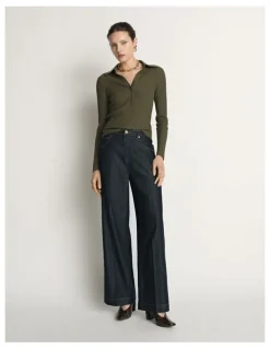 Veronika Maine Wide Leg Jean
