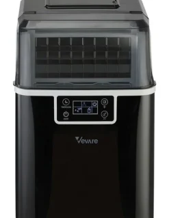 Vevare Ice Maker Machine Portable Stainless 3.2L in Black