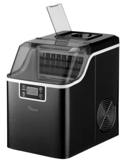 Vevare Ice Maker Machine Portable Stainless 3.2L in Black