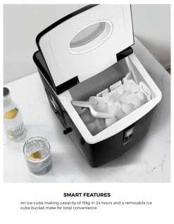 Vevare Portable Ice Maker Machine 3L in Black