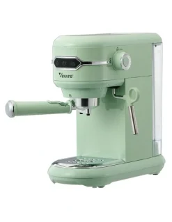 Vevare Vevare Espresso Coffee Machine Latter Cappuccino Maker 19 Bar Milk Frother Mint