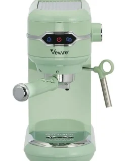Vevare Vevare Espresso Coffee Machine Latter Cappuccino Maker 19 Bar Milk Frother Mint