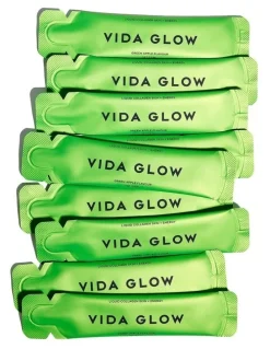 Vida Glow Collagen Liquid Advance Energy Green Apple