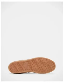 Volley Baseline Canvas Sneakers in White