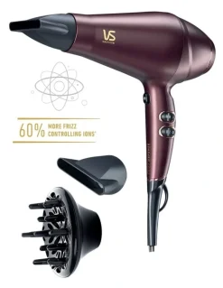 VS Sassoon Frizz Defense Salon Hair Dryer in Mahogony VSD6395A