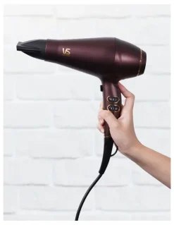 VS Sassoon Frizz Defense Salon Hair Dryer in Mahogony VSD6395A