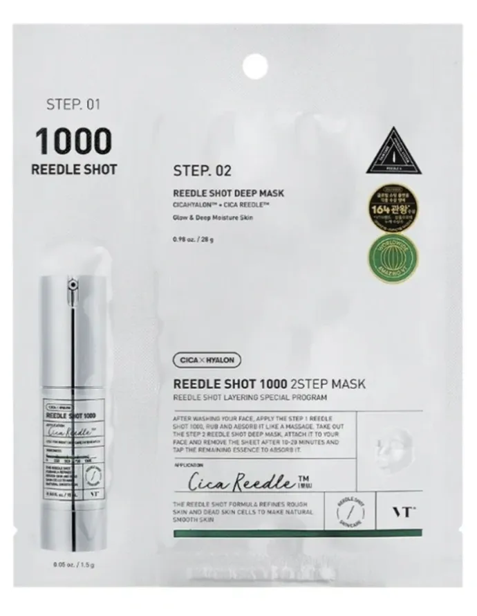 VT Cosmetics Reedle Shot 1000 2 Step Mask
