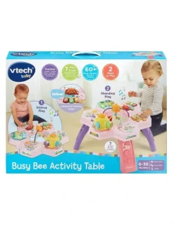 VTech Busy Bee Activity Table in Pink