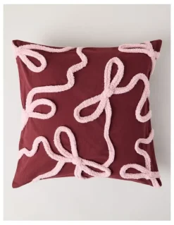 Vue Bow Wiggle Cushion in Cherry