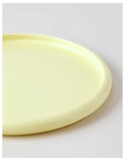 Vue Bubble Dinner Plate in Lemon