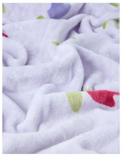 Vue Chenille Blanket in Purple Multi
